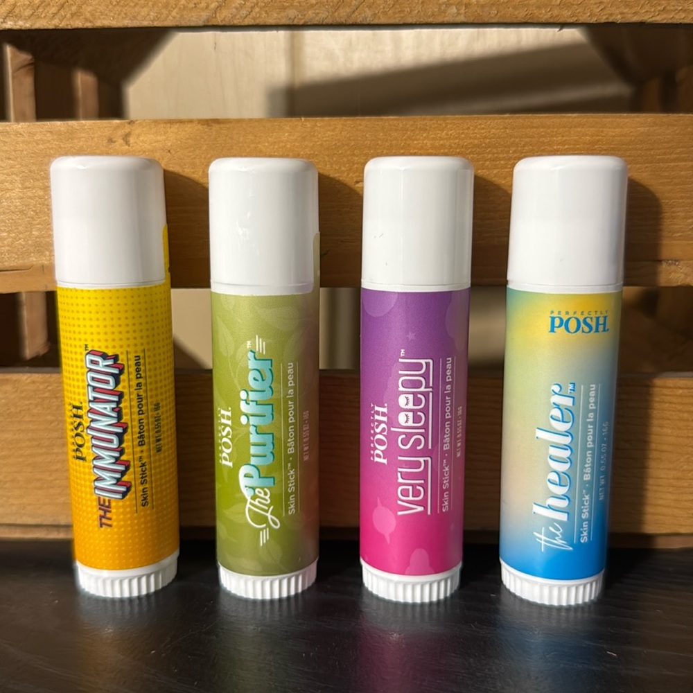 Perfectly Posh skin stick bundle - Essential oil skin sticks